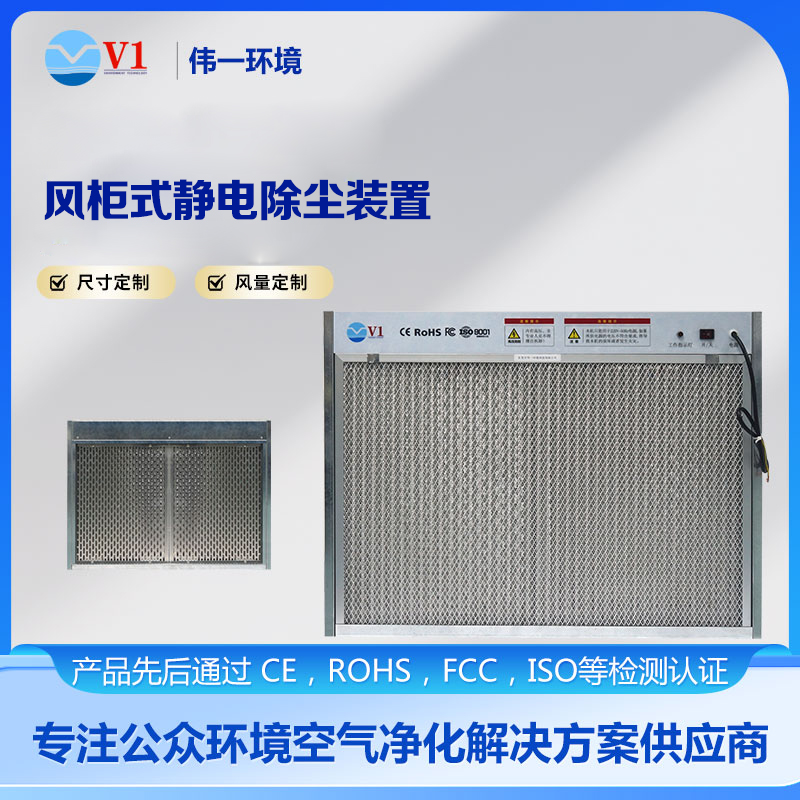 风柜式静电除尘装置